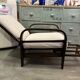 Multi-position relaxation armchair from the 1930s/40s in teak.
