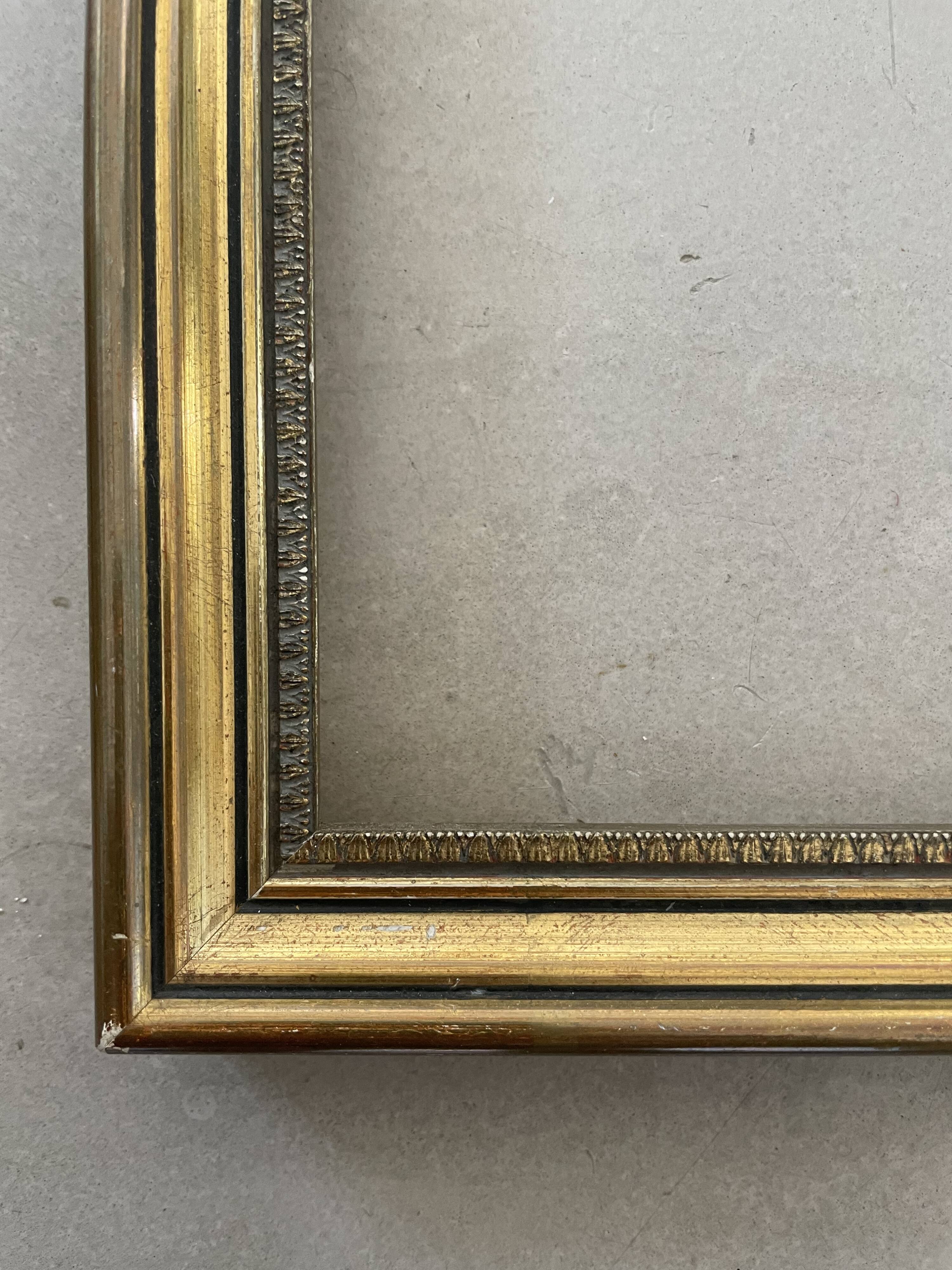 Golden frame 35x45cm