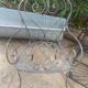 Wrought iron armchairs 1940