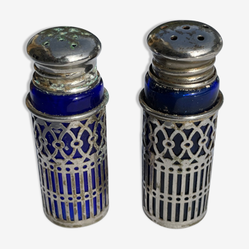 Glass salt and pepper shaker