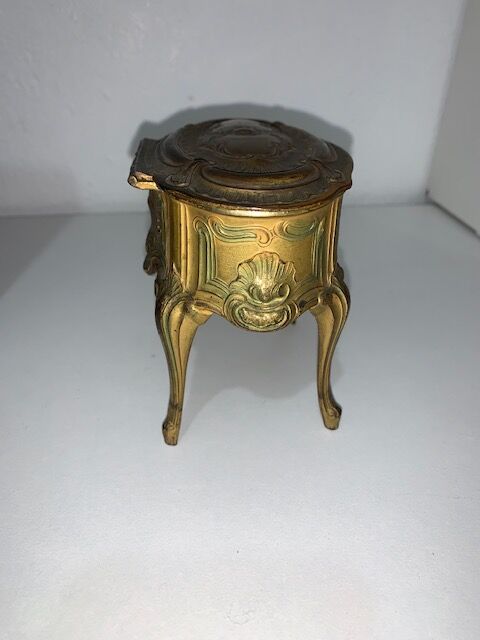 Brass jewelry box