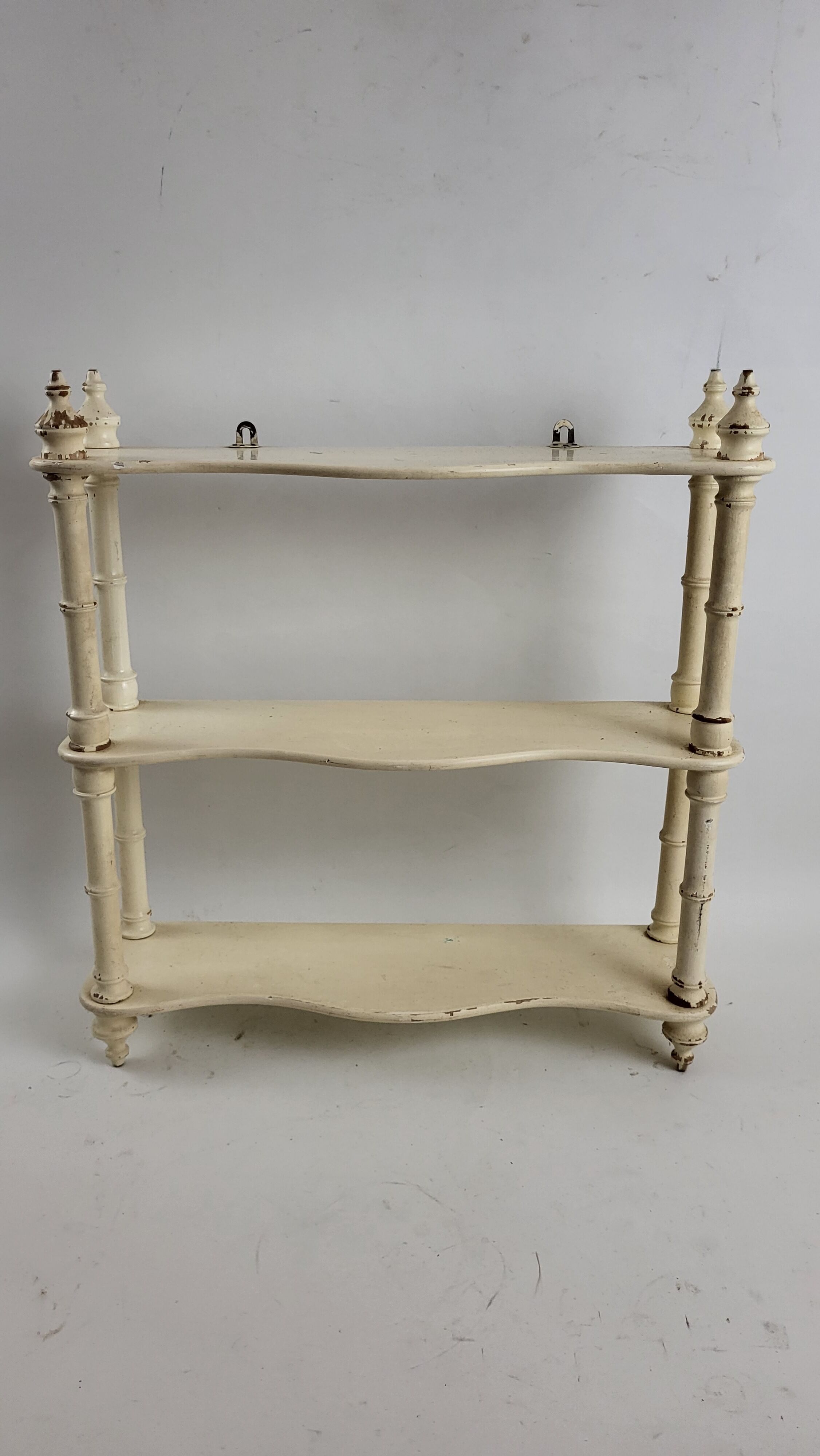 Painted wooden shelves Napoleon III