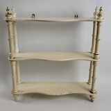 Painted wooden shelves Napoleon III