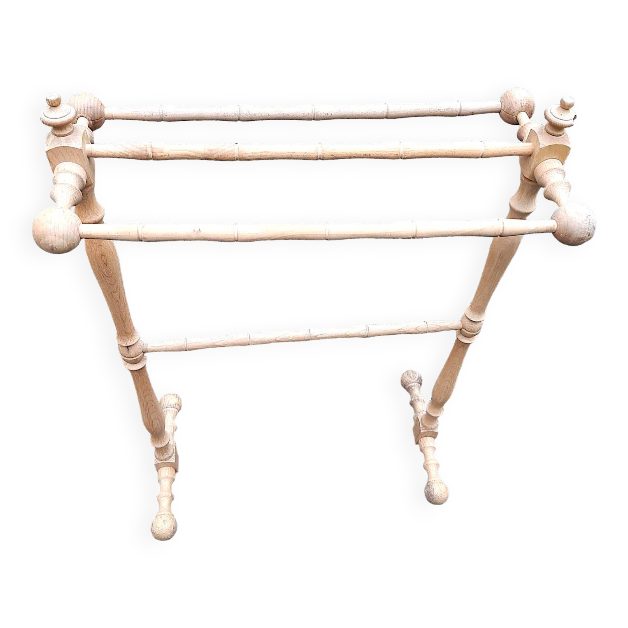 standing towel rack 1900 bamboo style