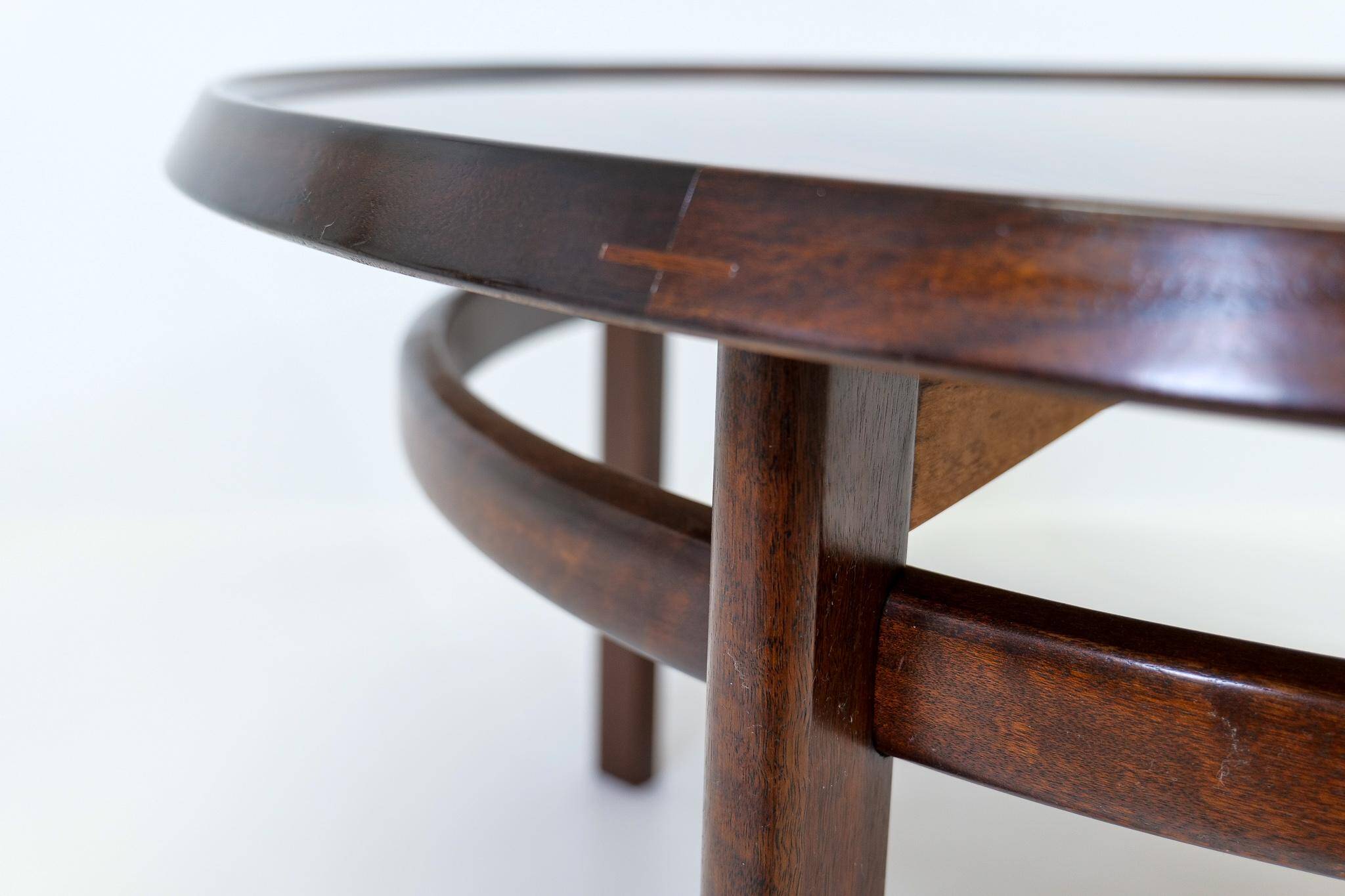 Mid-century rosewood coffee table "Bellis" Torbjörn Afdal Norway