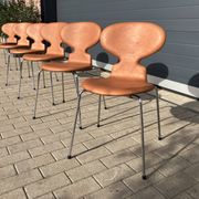 Fritz hansen ant chairs in cognac leather new!!