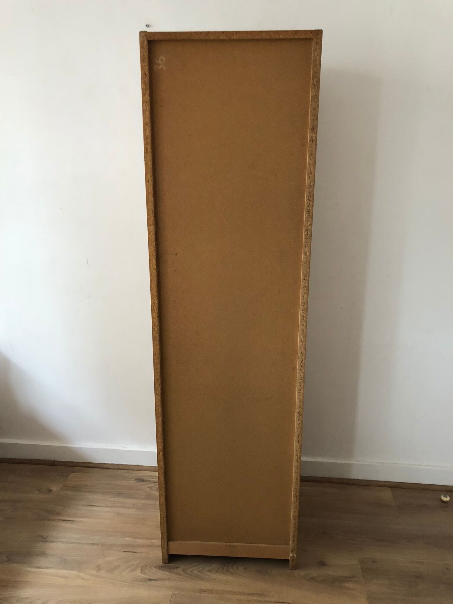 Classeur à rideau vintage en bois année 50/60