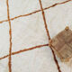 Berber carpet beni ourain camel 294 x 200 cm