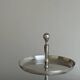 Small silver-plated metal sweets server