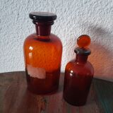 Glass apothecary jars