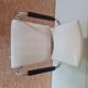 White Vinyl Salon Chair 1960's, USA