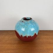 Vase boule en céramique par cab 1976
