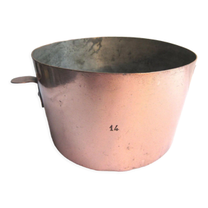 moule à manqué en cuivre