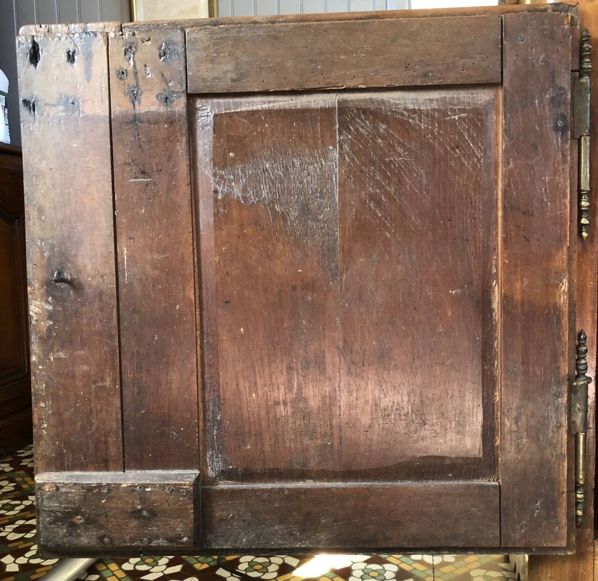 Restored cherrywood dresser, 18th century period, beautiful patina