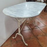 Table de bistrot dessus marbre