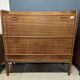 Large oak secretary from the 1940s