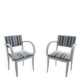 Pair of bridge chairs