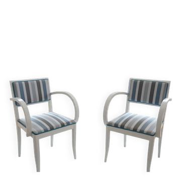 Pair of bridge chairs