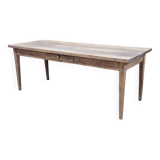 Oak farmhouse table