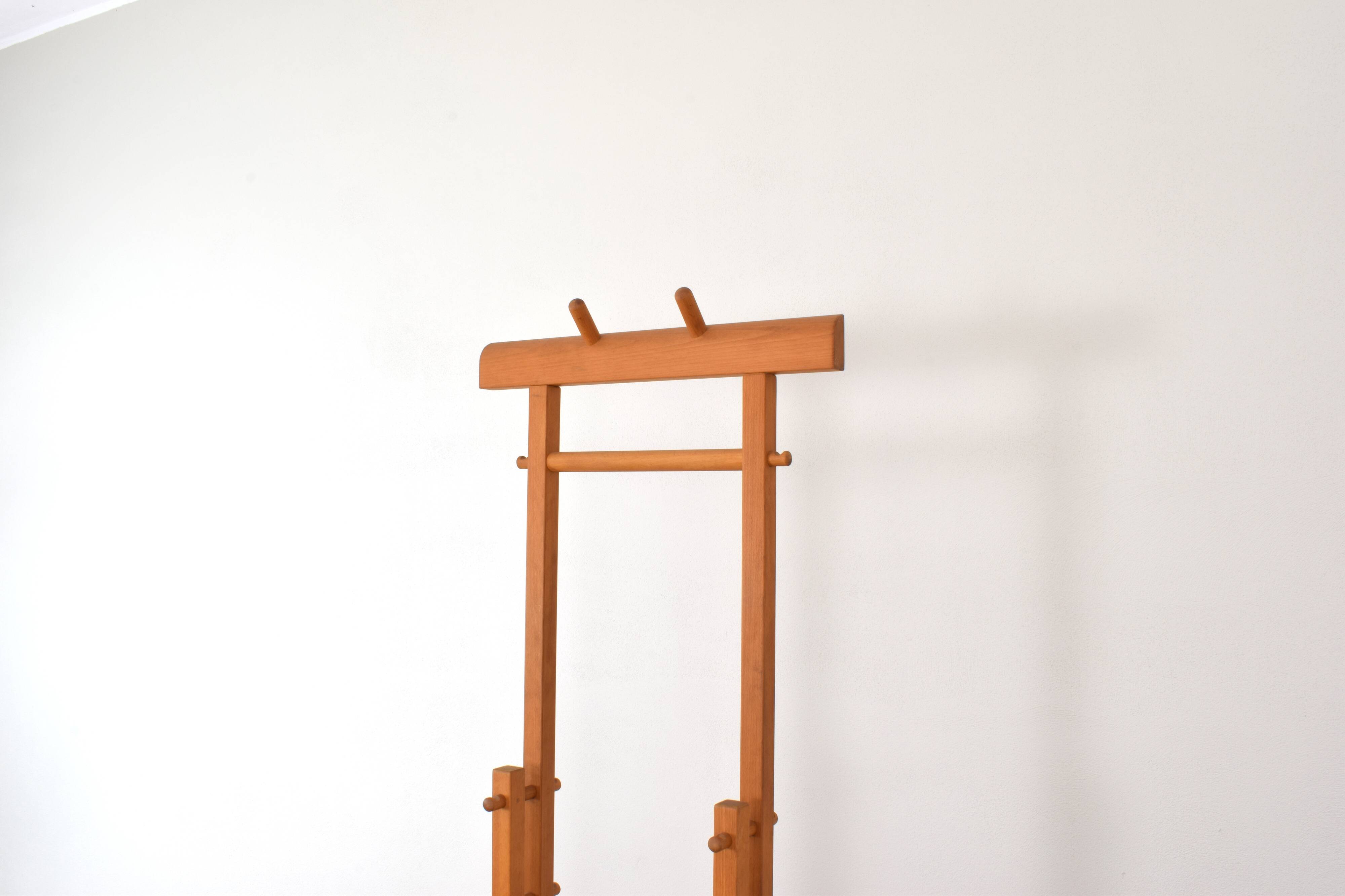 Mid-Century German Standing Coat Rack, 1970s.