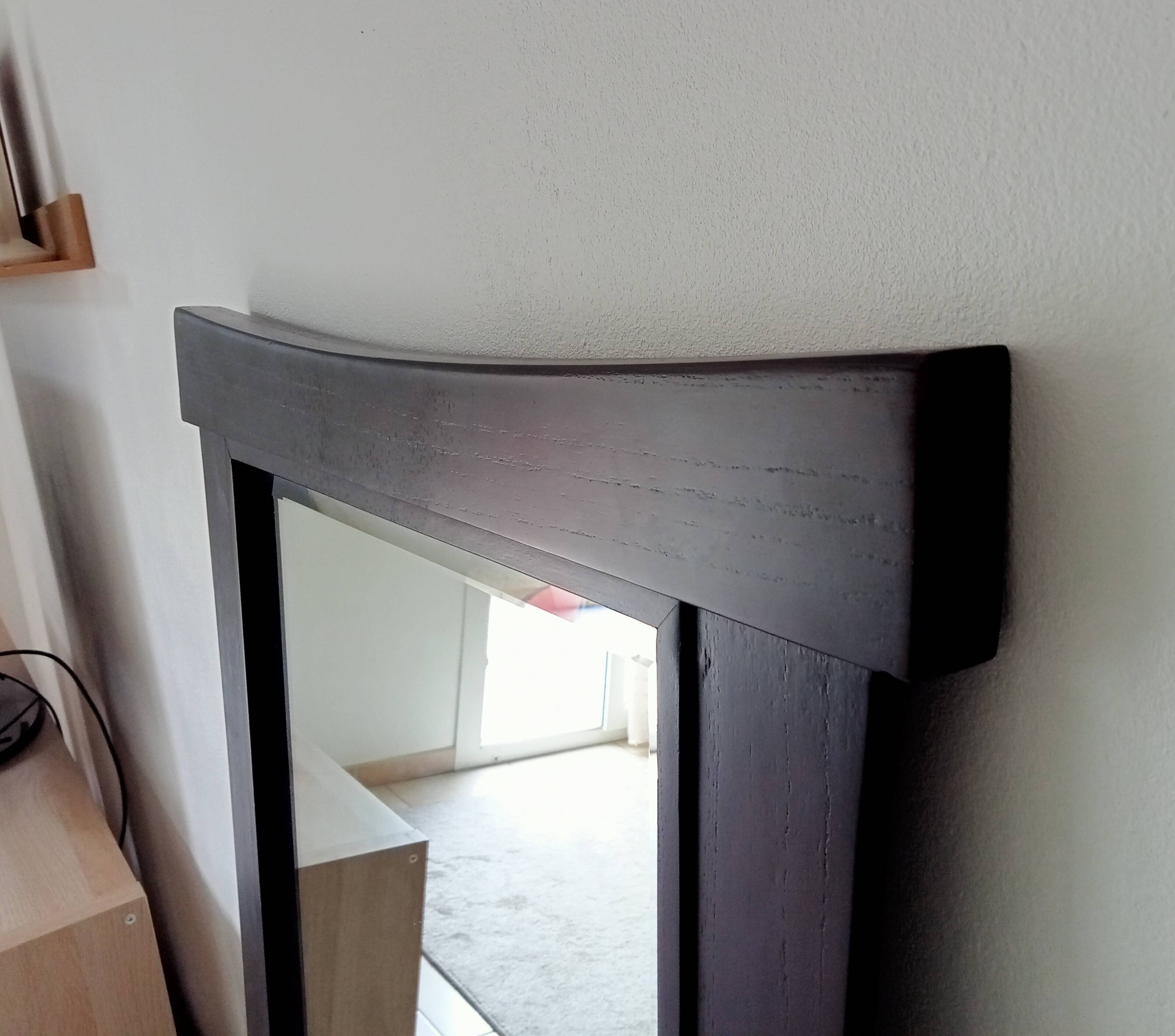 Miroir vintage biseautée de style Asiatique