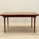 Rosewood table, Danish design, 1970s, manufacturer: Omann Jun, designer: Gu