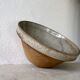 Speckled stoneware salad bowl