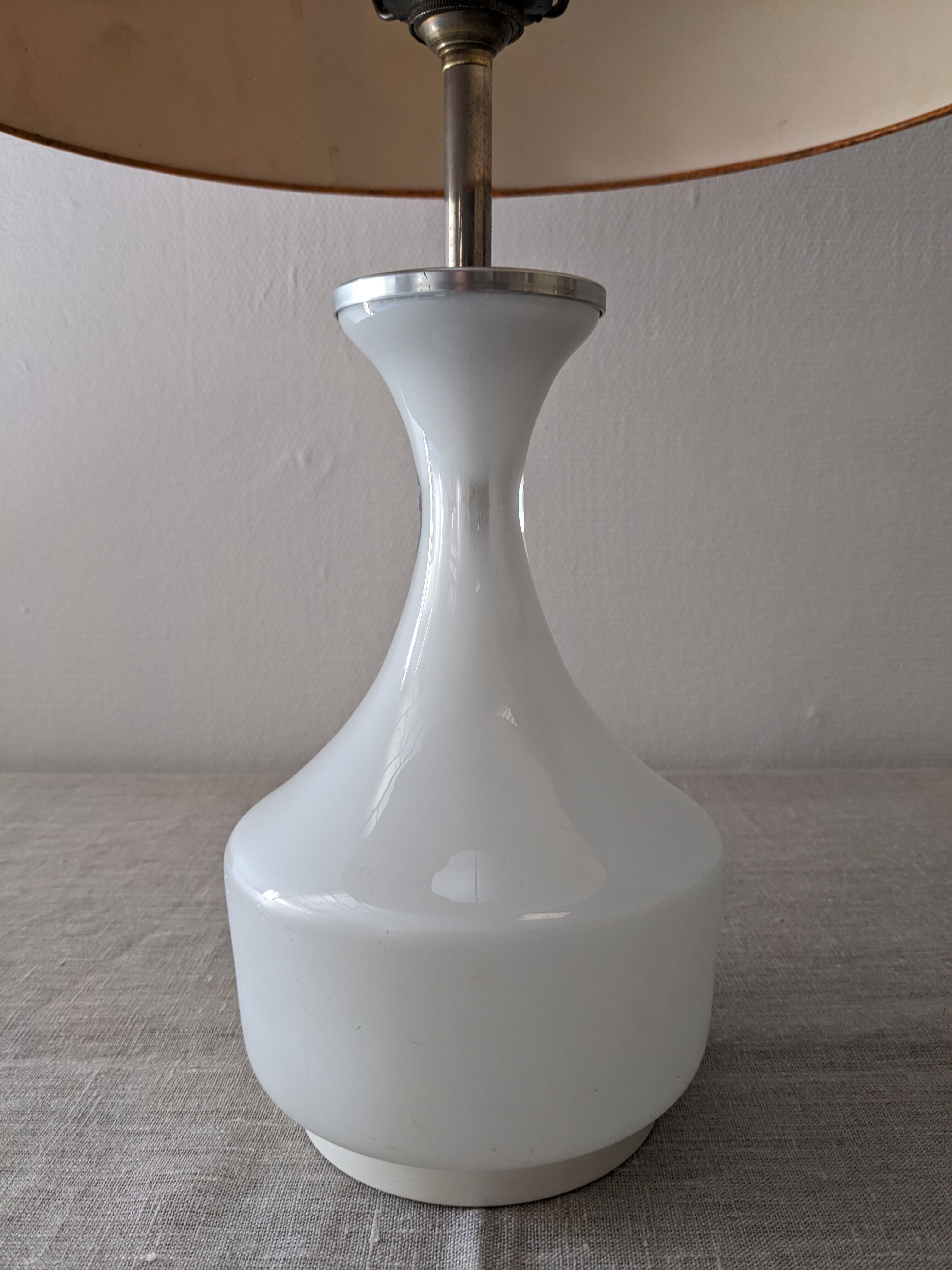 Glass lamp from the 60s/70s by Doria Leuchten