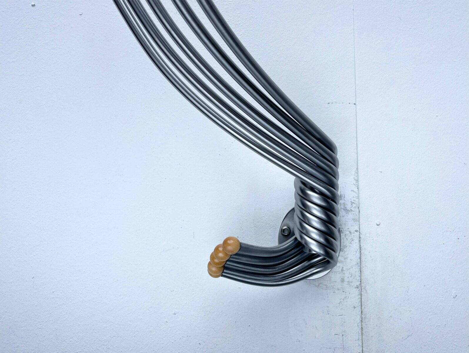 Postmodern Italian Wall Hook Octopus by J. De Pas, P. Lomazzi and D. D'Urbino for Zanotta, 1990s