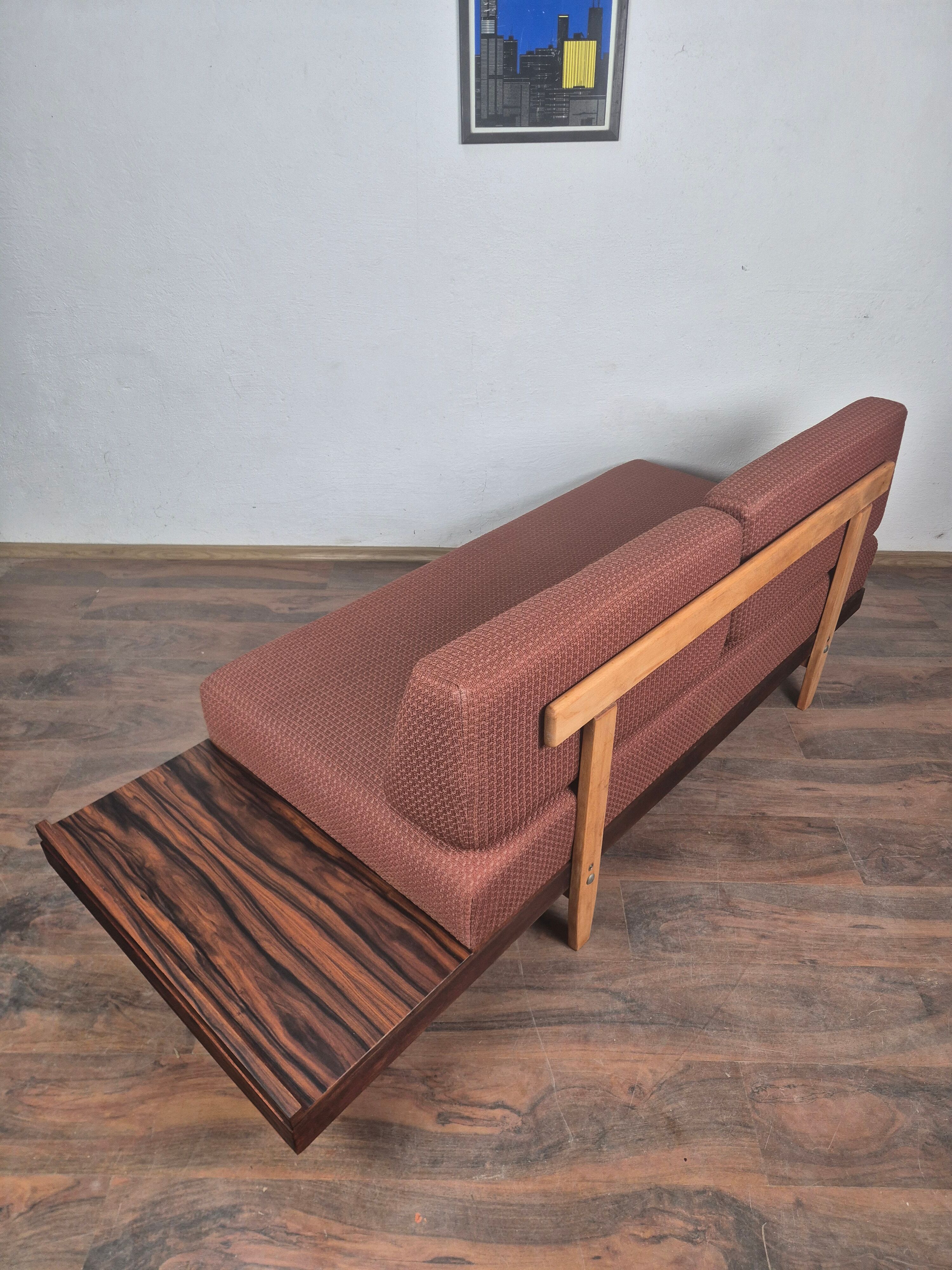 Vintage Scandinavian style daybed sofa