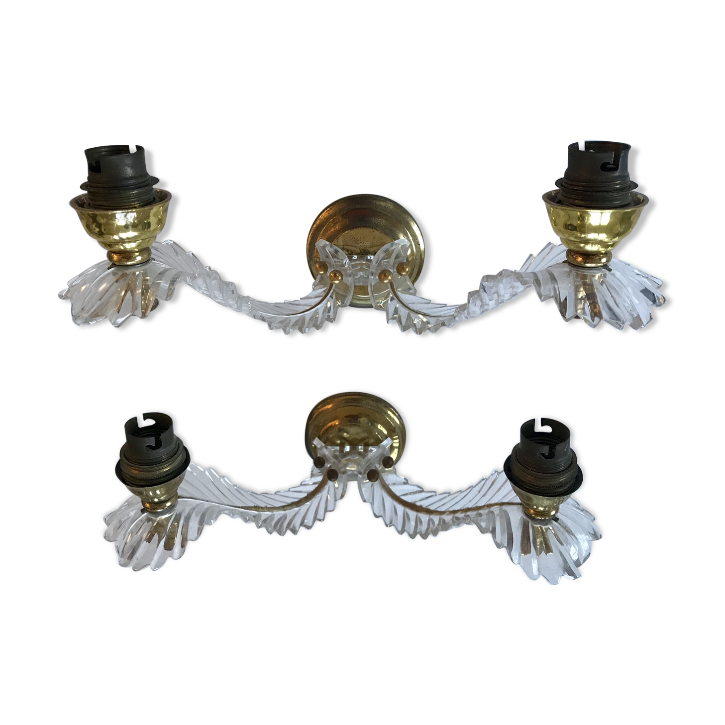 Pair of wall lamps