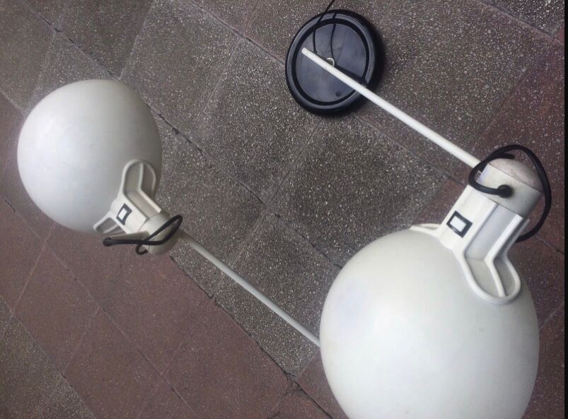 Pair of lamps articulated by Guzzini