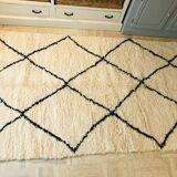 Beautiful carpet Beniouarin pure wool