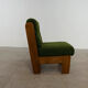 Ensemble de 2 fauteuils lounge verts français