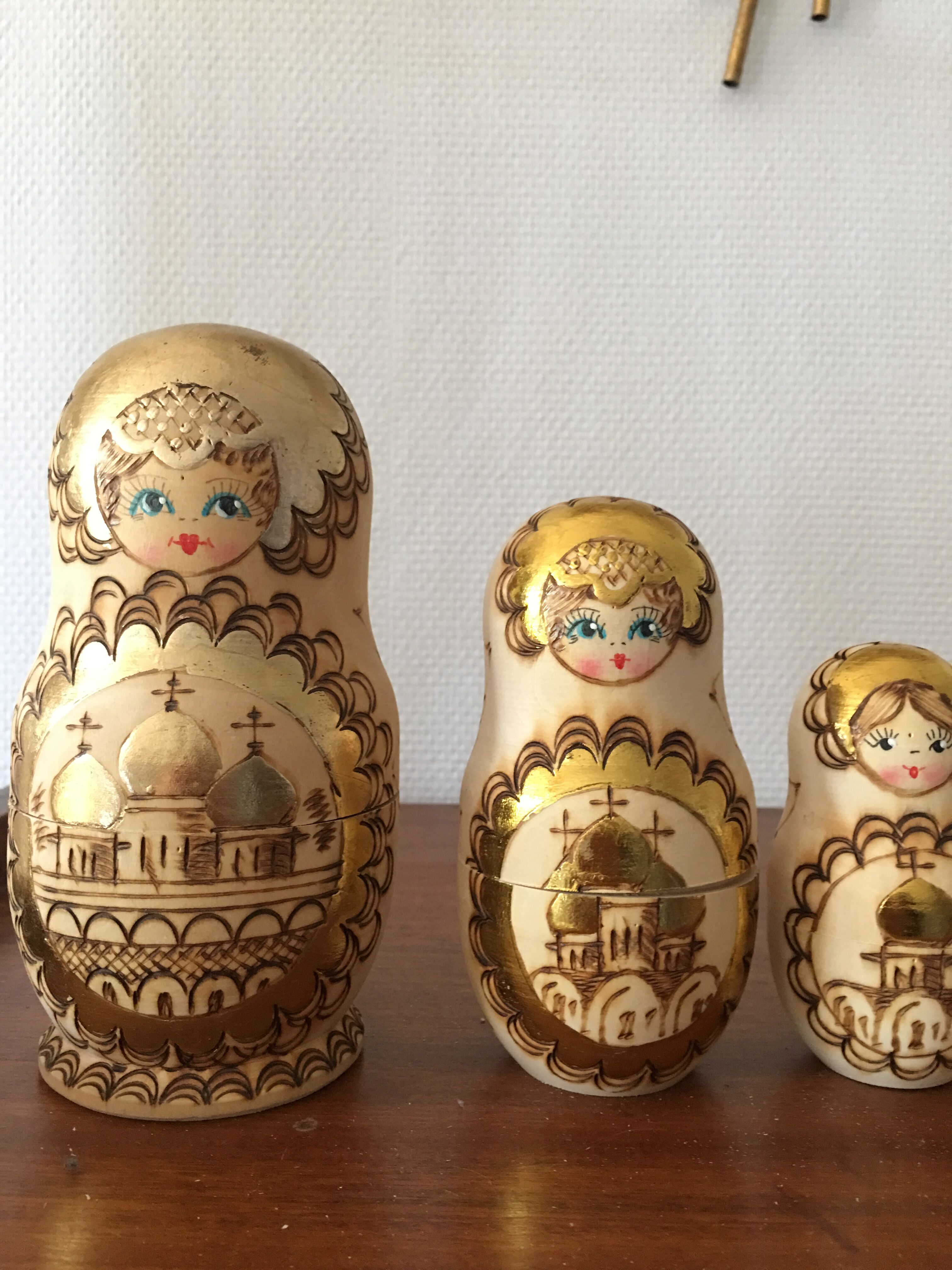 Vintage Russian Matryoshka Dolls
