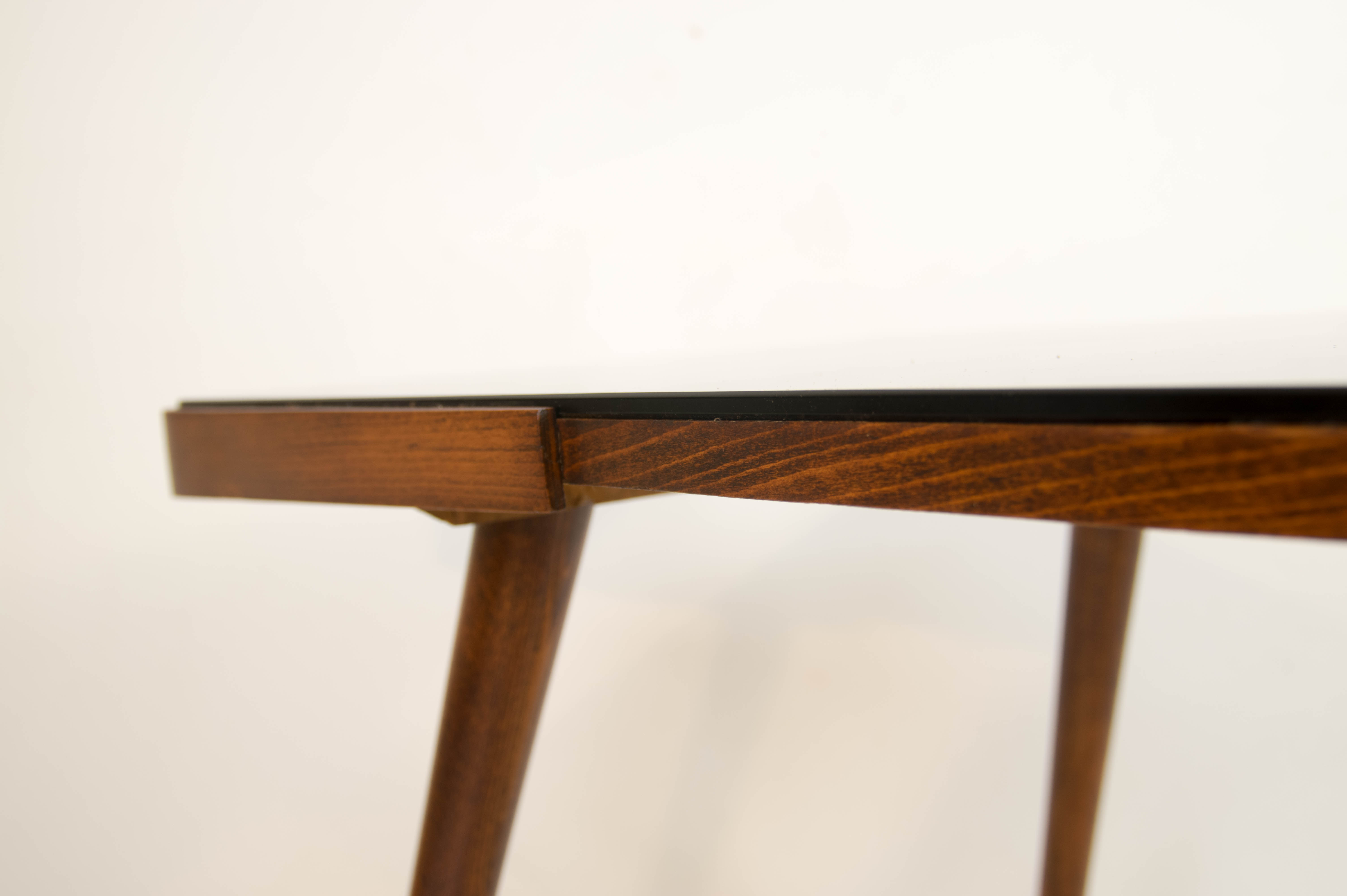 Black Glass Coffee Table by Jiri Jiroutek, 1963
