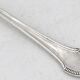 Ravinet d'Enfert 6 silver-plated moka spoons Minerva, Art Deco fluting