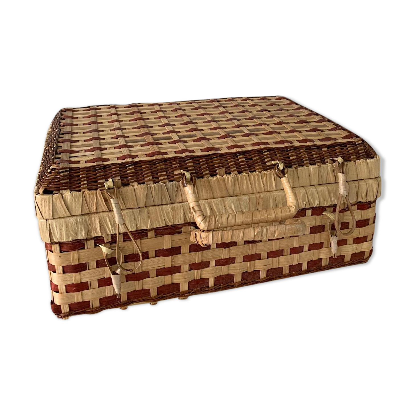 Valise en osier