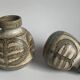 Set of 2 Mid-Century Danish Ceramic Studio Vase from Søholm, 1960s