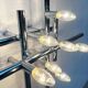 Mid-century Swiss space-age wall lamps or ceiling lights by Temde, 1960s.