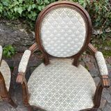 Fauteuil ancien style Louis XVI