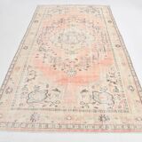 5x10 Long Wide Pale Red Oriental Pattern Persian Rug, 171x300Cm