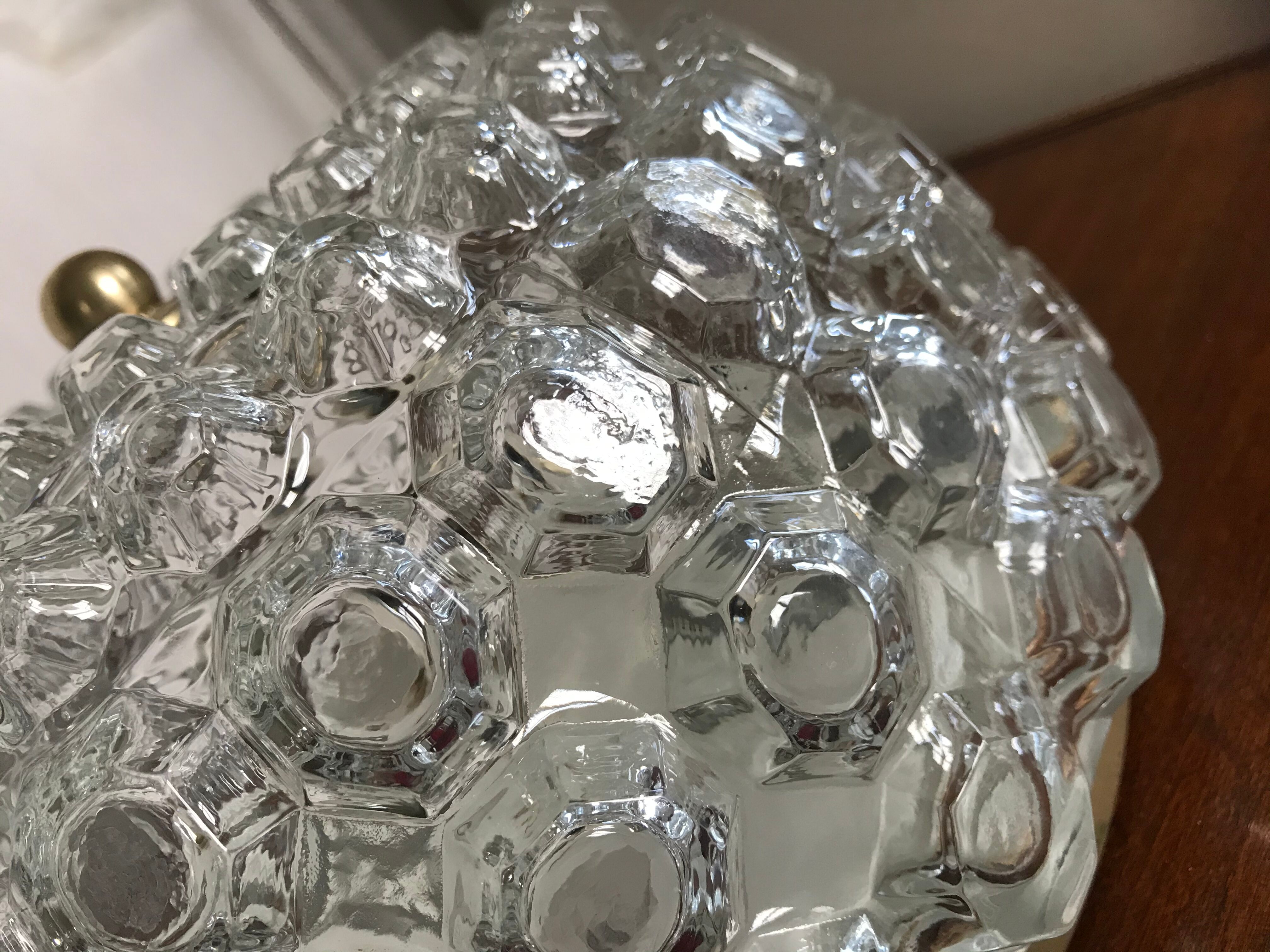 Limburg glass and brass ceiling