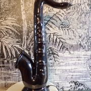 Lampe saxo céramique 1980