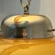 Large Murano Mazzega pendant light from the 70s