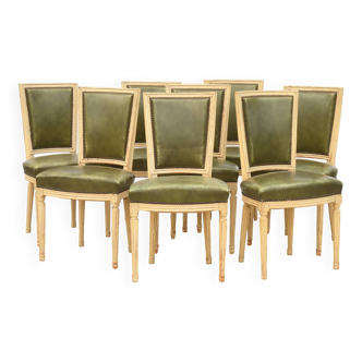 8 Louis XVI style chairs