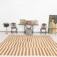 8x10 Beige & Bronze Contemporary Kilim Rug, 229x311Cm SK 35061