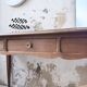 Console bureau en chêne 1960