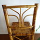 Chaise enfant bambou vintage 1960 H45 cm