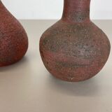 Set of 2 Studio Pottery Sculptural Objects Gerhard Liebenthron, Germany, 1970s
